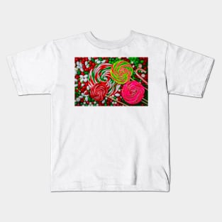 Suckers On Christmas Candy Kids T-Shirt